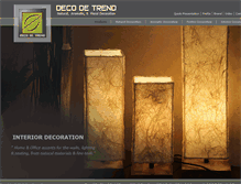Tablet Screenshot of decodetrend.com